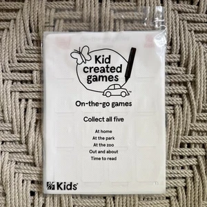 New Sealed Chick Fil A Kid Created Games On The Go AT HOME - Picture 1 of 2