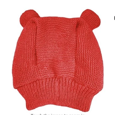 Dog Ear Muffs Noise Protection Pet Ears Covers Knitted Hat Winter Warm Earmuffs - Image 1 of 4