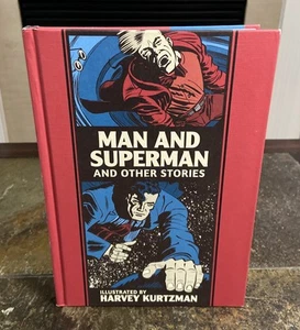 Man and Superman Fantagraphics EC Artist’s Library Harvey Kurtzman HC OOP - Picture 1 of 3