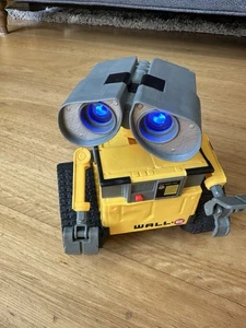 Mattel Disney Pixar Wall-E RC Figure W/Remote Robot Talking Moves 2020 Complete - Picture 1 of 7