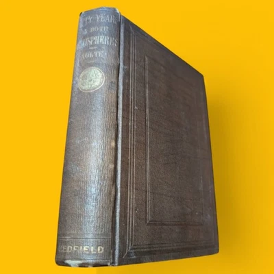 1854 50 Years in Both Hemispheres antique book Nolte a Merchant's Travel Memoir - Image 1 of 4