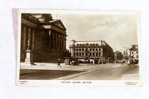 Victoria Square, Bolton - Postmark 1955 - Picture 1 of 2