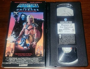 Masters of the Universe 1987 VHS Dolph Lundgren Cannon Films Warner Home Video - Picture 1 of 5