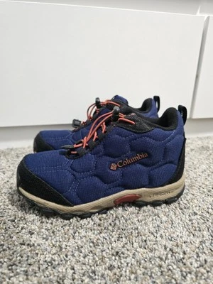 Columbia Boys Firecamp Mid 2 WP BC1201-415 Blue Hiking Shoes Sneakers Size 11 - Image 1 of 4