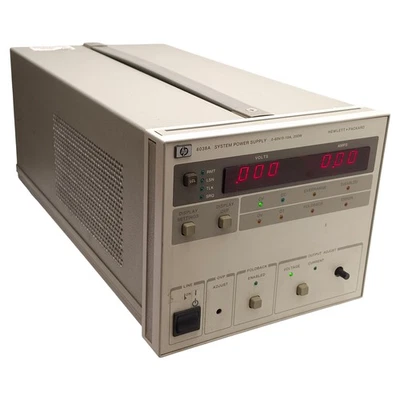 HP 6038A System DC Power Supply, 200W, 0-60VDC 0-10A Output, 120VAC Input, RJ-12 - Image 1 of 4