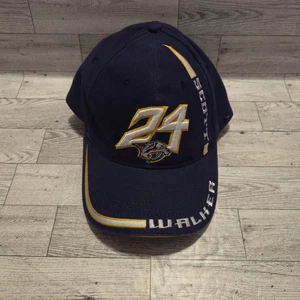 RARE Embroidered NHL Scott Walker #24 Nashville Predator Strapback Hat - Picture 1 of 6