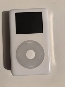 iPod classic 4th Generation 40GB Mono White A1059 *OK CONDITION - Picture 1 of 3