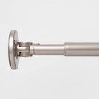 Rust Resistant Rotating Curved Rod Nickel - Made By Design