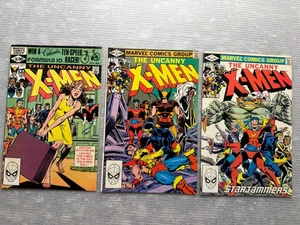 LOTE DE CÓMICS MARVEL X-MEN/3 #151 (1981) #155 (1ª cría) y #156 - Imagen 1 de 24