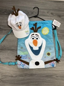 Disney Cruise Line DCL Frozen Olaf's Royal Picknick Tragetasche Rucksack/Mütze Neu - Bild 1 von 9