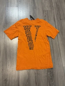 Vlone x Playboi Carti Shirt Large Herren Orange Playboy Bunny Tour Merch Gr. Small - Bild 1 von 4
