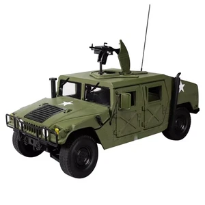 24cm Diecast Alloy 1/18 For Hummer Hmmwv Battlefield Vehicle Simulation Model - Picture 1 of 17