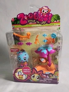 Brand New Sealed Zoobles Spring To Life Change My Hair Hairdoobles Audrey #301 - Picture 1 of 5