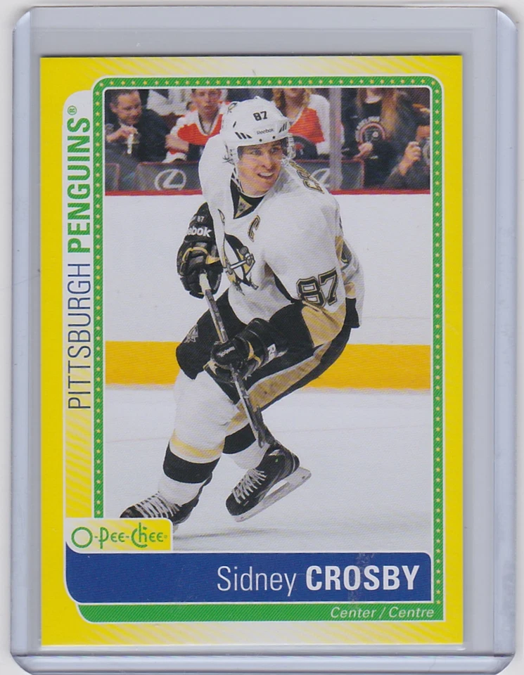 13-14 2013-14 O-PEE-CHEE SIDNEY CROSBY STICKER OPC S-SC PITTSBURGH PENGUINS - Image 1 of 1