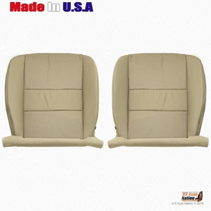 Acura TSX 2009 2010 2011 2011 cubierta inferior izquierda y derecha de cuero perforado bronceado - Imagen 1 de 10