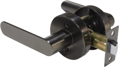 Probrico 黑色门杆现代风格无钥匙手柄通道 DL03CGPS — 第 1/4 张图片