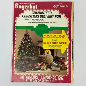 Vintage Fingerhut 1991 Gift Guide Holiday Catalog Toys Video Games PC's 88 pages - Picture 1 of 9