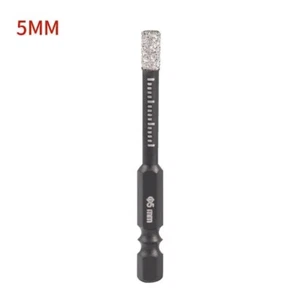 5 Stück 5 mm Trocken Diamant Bohrkronen für Feinsteinzeug Granit Fliese Glas Keramik Marmor - Bild 1 von 2