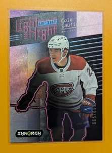 2023-24 Upper Deck Synergy #LN-CC Cole Caufield Light Up The Night Pink /699 - Picture 1 of 2