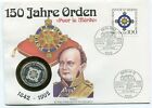 Niemcy 150 lat Order Pour Le Merite Order Zasługi Srebrny Medal w okładce numizmatycznej