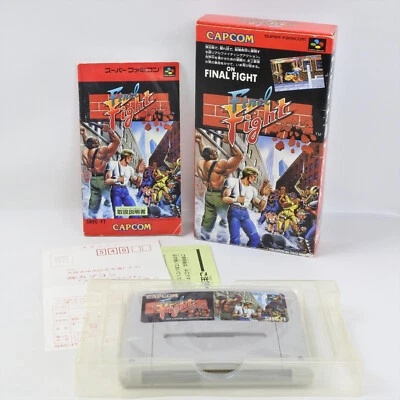 FINAL FIGHT 1 Super Famicom Nintendo 7319 sf - Image 1 of 4