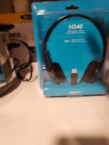 Logitech H340 USB Computer PC Headset w/Noise Cancelling Microphone - Picture 1 of 2