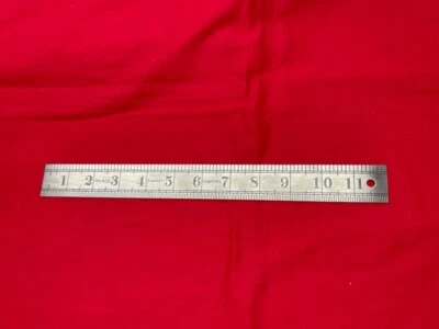 Starrett 414-1 Steel General Utility Rule - English Pattern  0 to 12" Length   - Image 1 of 3