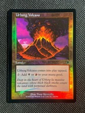 2000 MTG Magic The Gathering Invasion FOIL Urborg Volcano Unplayed MINT