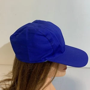 Cappellino in Cotone con visiera Taglia Unica Berretto Cappello Unisex BLU - Imagen 1 de 5