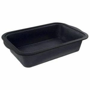Fackelmann Zenker Auflaufform, Ofenform, Silikonbackform, Nylon, Schwarz 28x18cm - Bild 1 von 4