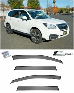 Para 14-18 Subaru Forester | JDM cinta con cinta JDM visera deflector protectores contra la lluvia - Imagen 1 de 7