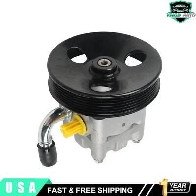 Power Steering Pump for Infiniti QX4 Nissan Pathfinder 3.5L 2001 2002 2003 2004 Foto 1 de 4