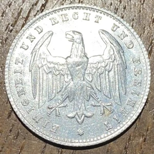 PIÈCE DE 200 MARKS DEUTCHES REICH 1923 G (1305) VOIR PHOTOS - Picture 1 of 2