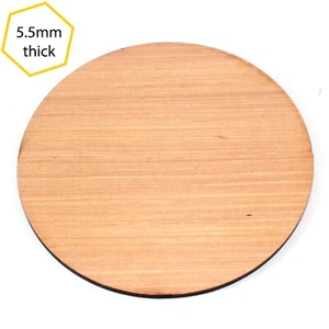 Wooden Circle 50cm Laser cut Plywood 5.5mm 500mm Round craft blanks table top - Picture 1 of 8