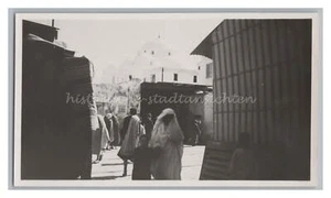 Tunis / Tunesien 1932 - Streetlife Moschee Markt Plakate - Altes Foto 1930er - Picture 1 of 2