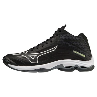 Mizuno Wave Lightning Z7 MID Volleyball Shoes Black White V1GA2250 US5-12 #307 - Image 1 of 4