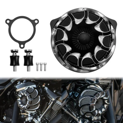 Drift Air Filter Cleaner Gray Intake For Harley Touring Street Road Glide 17-25 - Image 1 of 4