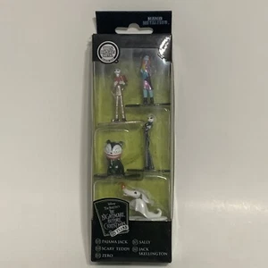 The Nightmare Before Christmas 25th Anniversary Nano MetalFigs 5 Mini Figure Set - Picture 1 of 4