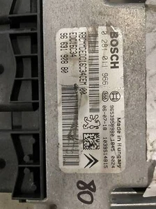 motor ECU PEUGEOT 281011966 9663190880 288534 - Imagen 1 de 1