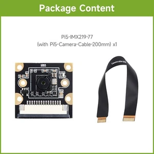 Waveshare IMX219 Camera Module For Raspberry Pi 5 8MP MIPI-CSI  For 79.3° / 120° - Picture 1 of 28