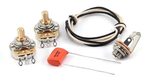 TAOT Precision Bass Wiring Kit - TAOT Cust. CTS 250kΩ Solid, .047 OD Cap, P-Bass - Picture 1 of 6