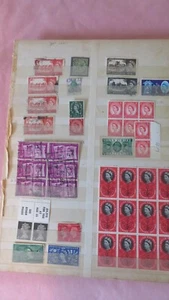 MIXED LOT OF QE11 PRE DECIMAL STAMPS, CASTLES ETC - Picture 1 of 5