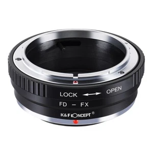 K&F Concept Adapter für Canon FD Mount Objektiv auf Fujifilm X-Pro2 X-S1 X-T1 Kamera - Bild 1 von 5