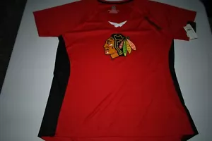 Camiseta deportiva para mujer de los Chicago Blackhawks XL (roja) NHL - Imagen 1 de 5