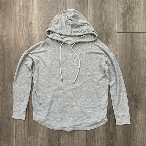 Maglione Michael Kors donna M maglia felpa con cappuccio logo gioiello