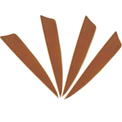 50pcs 3''4" 5'' Arrow Turkey Feather Natural Fletches Archery RW LW Arrows DIY - Image 1 of 4