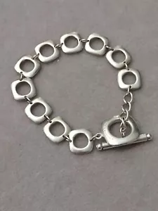 Tiffany & Co. - Quadratisches Kissen-Gliederarmband aus Sterlingsilber - Bild 1 von 5