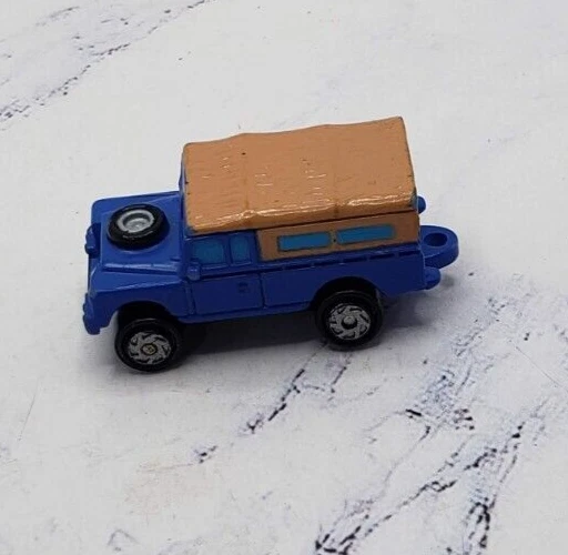 Micro Machines Vintage 1987 Land Rover Blue - Image 1 of 4