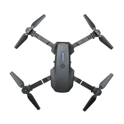 Black 12" E88 RC Drone Fun No App Connection No Camera ONLY Flies w/ Controller - Image 1 of 4