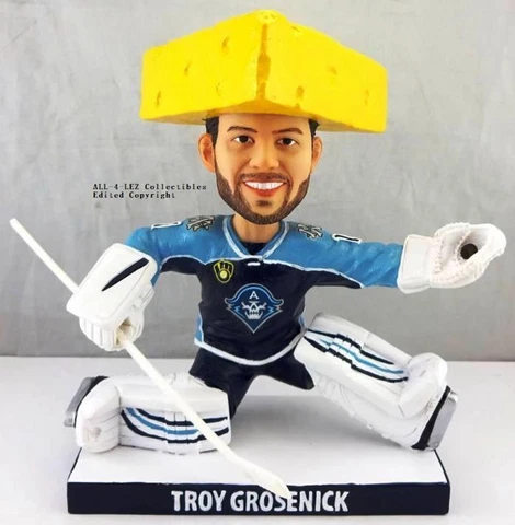 2018-2019 MILWAUKEE ADMIRALS TROY GROSENICK SGA BOBBLEHEAD PREDATORS ~ NIB Cover